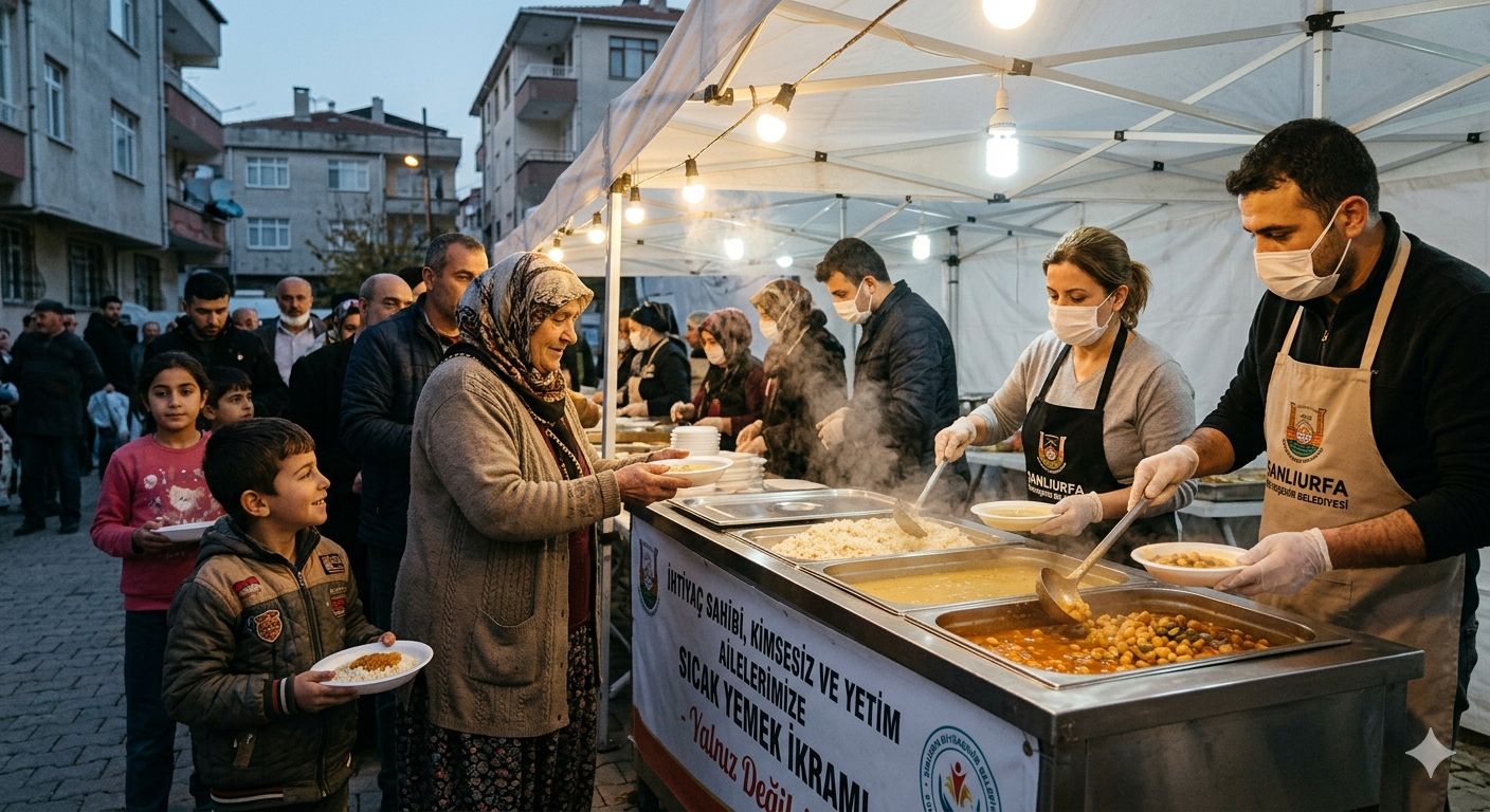 Türkiye’de İhtiyaç Sahibi Ailelere Sıcak Yemek İkramı