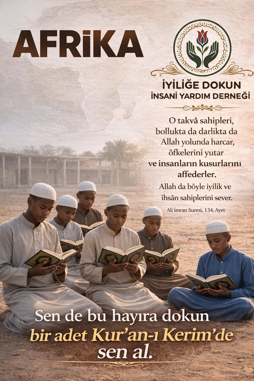 Afrika Kur’an-ı Kerim Dağıtım Projesi