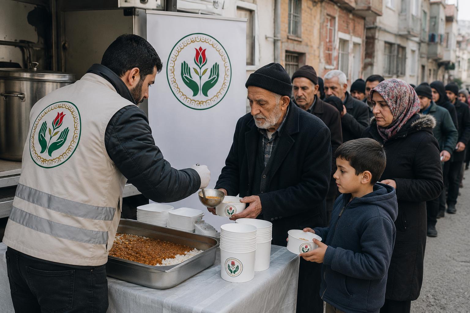 Türkiye’de İhtiyaç Sahibi Ailelere Sıcak Yemek İkramı