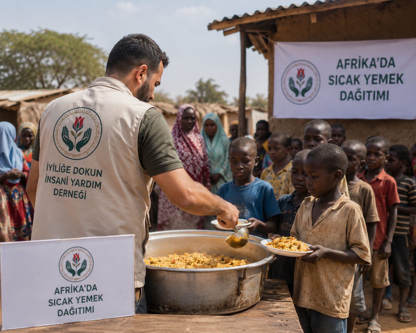 Afrika'da Bir Tabak Yemek, Binlerce Umut