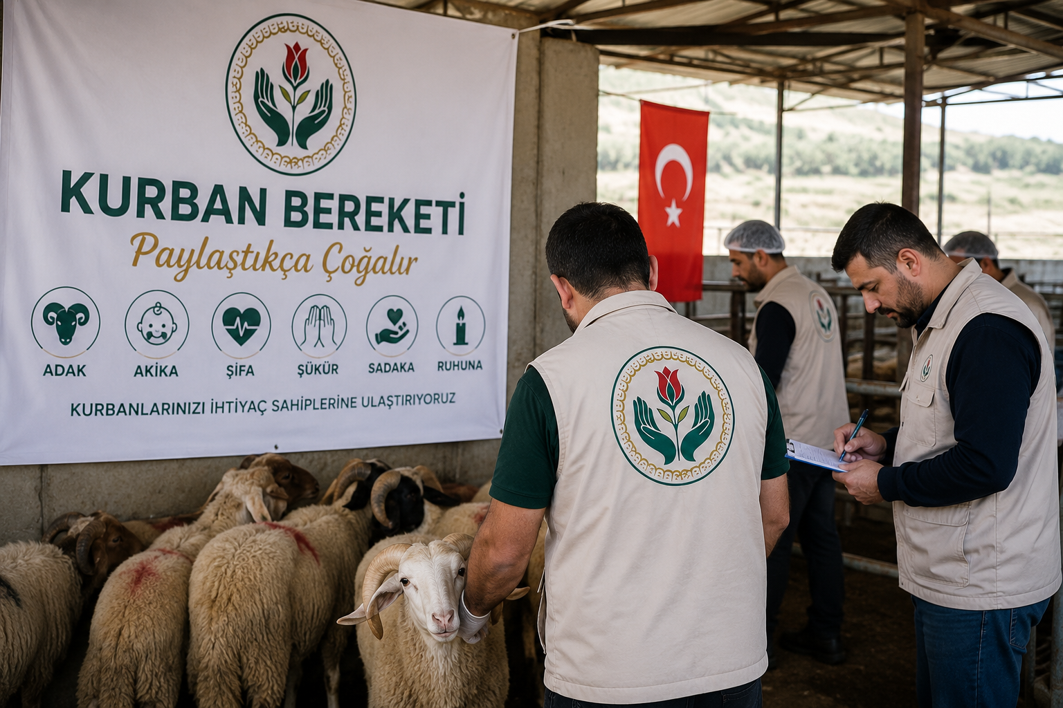 Türkiye'de Kurban Emanetiniz İhtiyaç Sahiplerine Ulaşıyor: Adak, Akika, Şükür, Şifa, Sadaka ve Ruhuna Kurban Bağışı